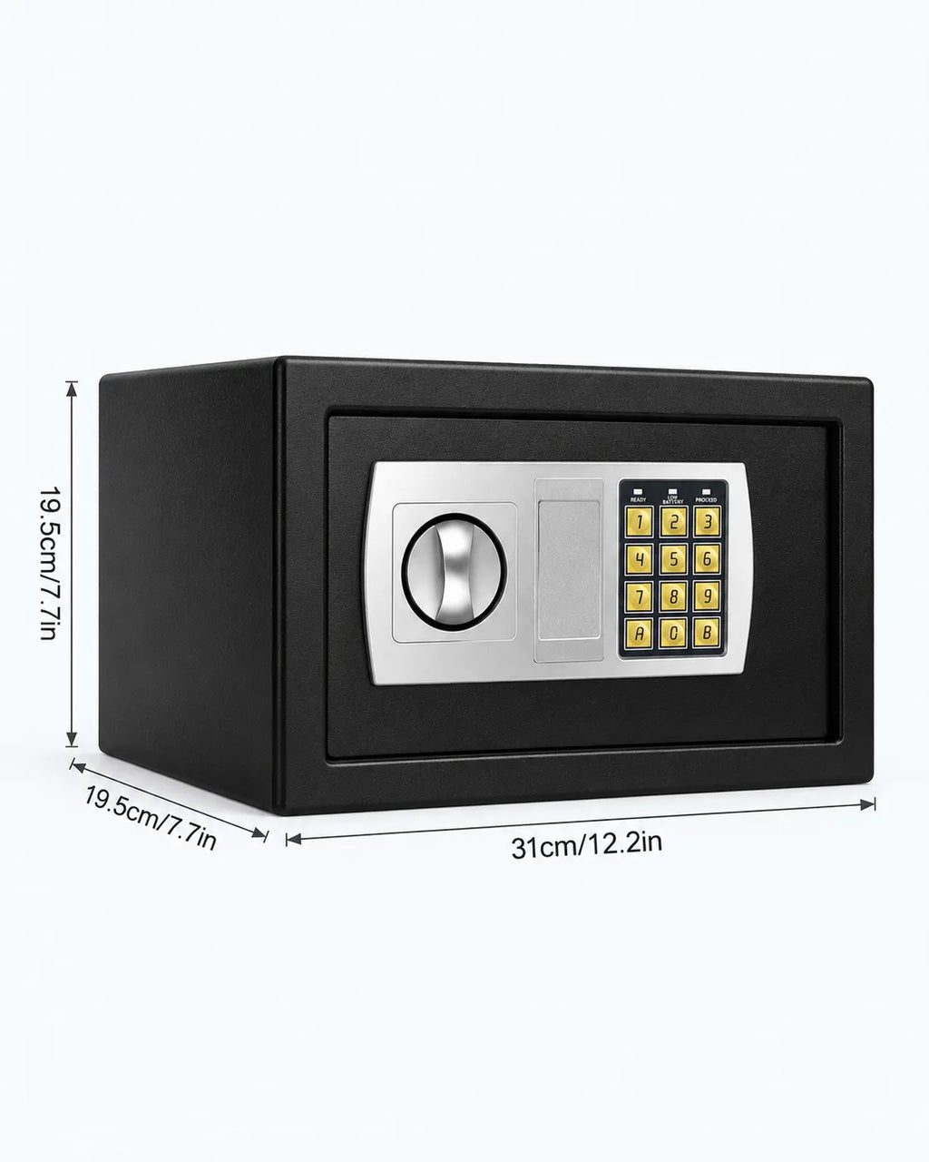 Petit coffre-fort à code BRIEFNESS 8,5 L – Noir