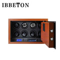 Coffre à montres IBBETON – 8 remontoirs – Marron