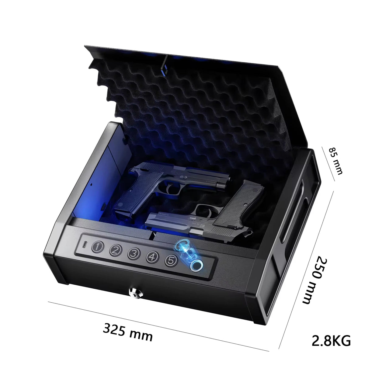 Coffre-fort biométrique portable pour pistolet – XHSQH