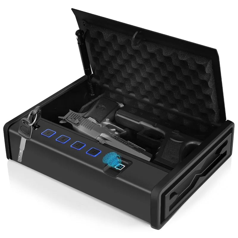 Coffre-fort plat biométrique pour pistolet – GS-2101