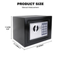 Petit coffre-fort électronique BRIEFNESS 4,6 L – Noir