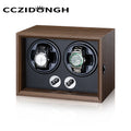 Remontoir en bois pour 2 montres automatiques