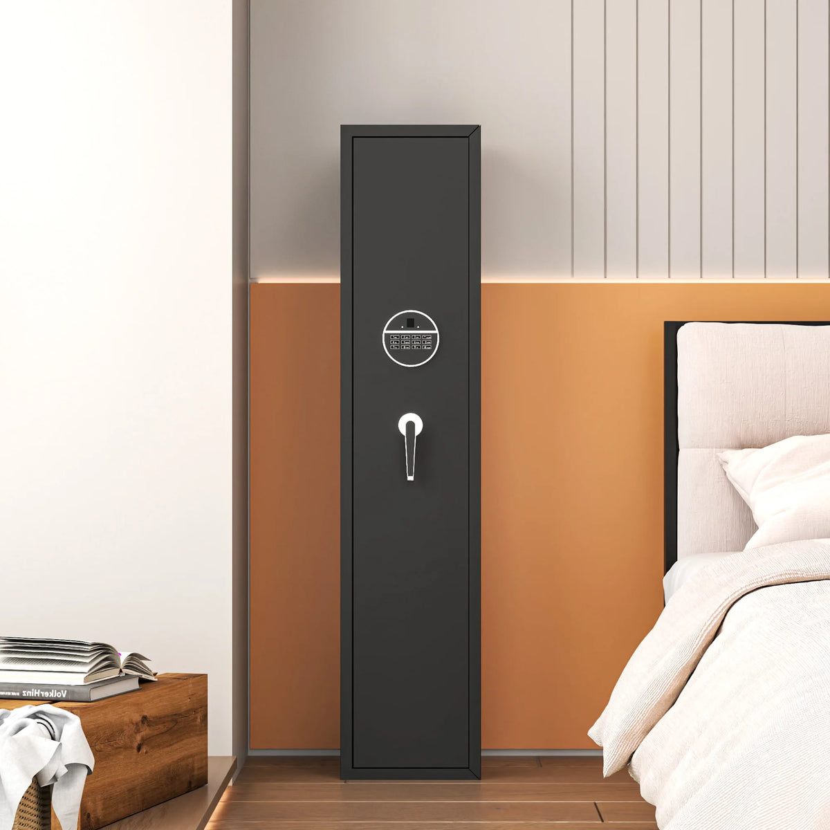 Armoire à fusils à code – Largeur intérieure 24 cm – Noir
