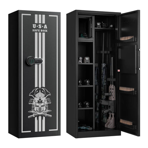 Armoire à fusils à code SucceBuy – 39,9 × 45 × 140 cm