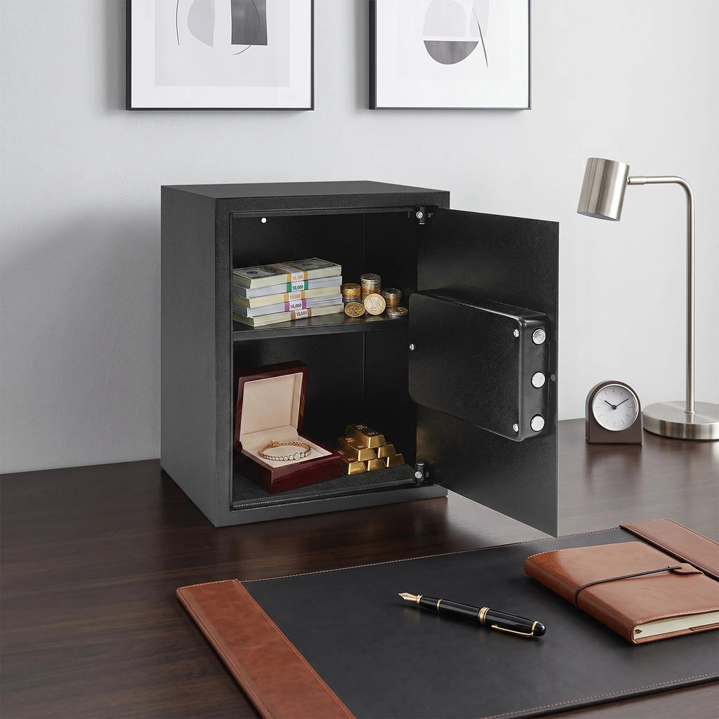 Coffre-fort à clé 35 L – Noir – 35 × 31 × 45 cm